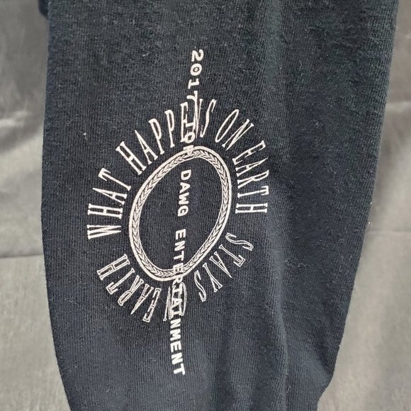 Kendrick Lamar Damn Tour 2017 Men's Small Rap Concert Tee Long Sleeve Shirt - Picture 4 of 5